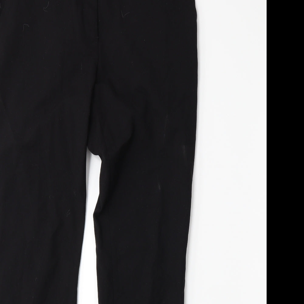 H&M Womens Black   Trousers  Size 12 L28 in