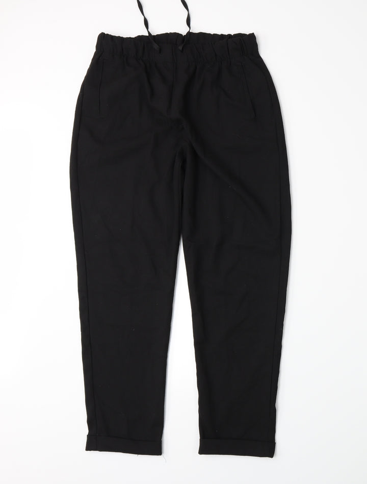 Bershka Girls Black   Dress Pants Trousers Size L