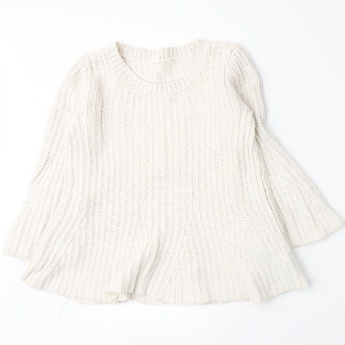 Gap Womens Beige  Knit Pullover Jumper Size S