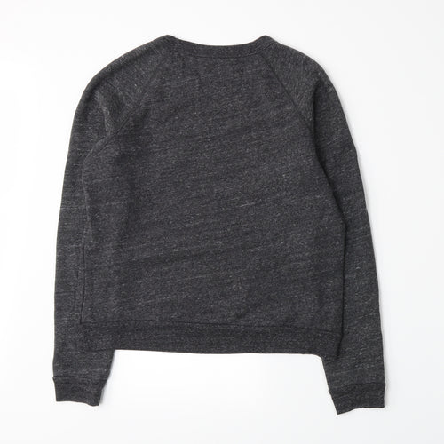 Topshop Womens Grey   Pullover Sweatshirt Size 8
