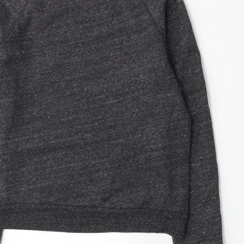 Topshop Womens Grey   Pullover Sweatshirt Size 8
