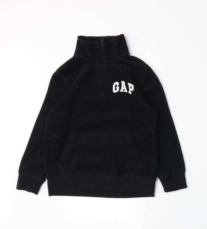 Gap Boys Black Fleece Jacket Size S