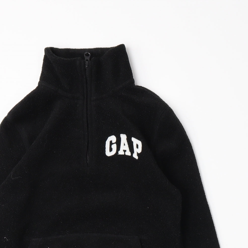 Gap Boys Black  Fleece Jacket  Size S
