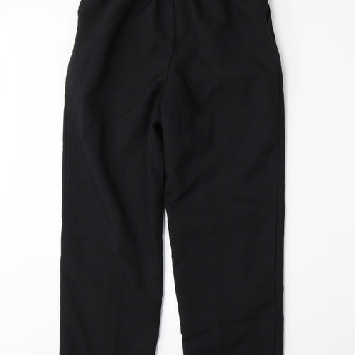 Marks and Spencer Womens Black   Trousers  Size 10 L26 in