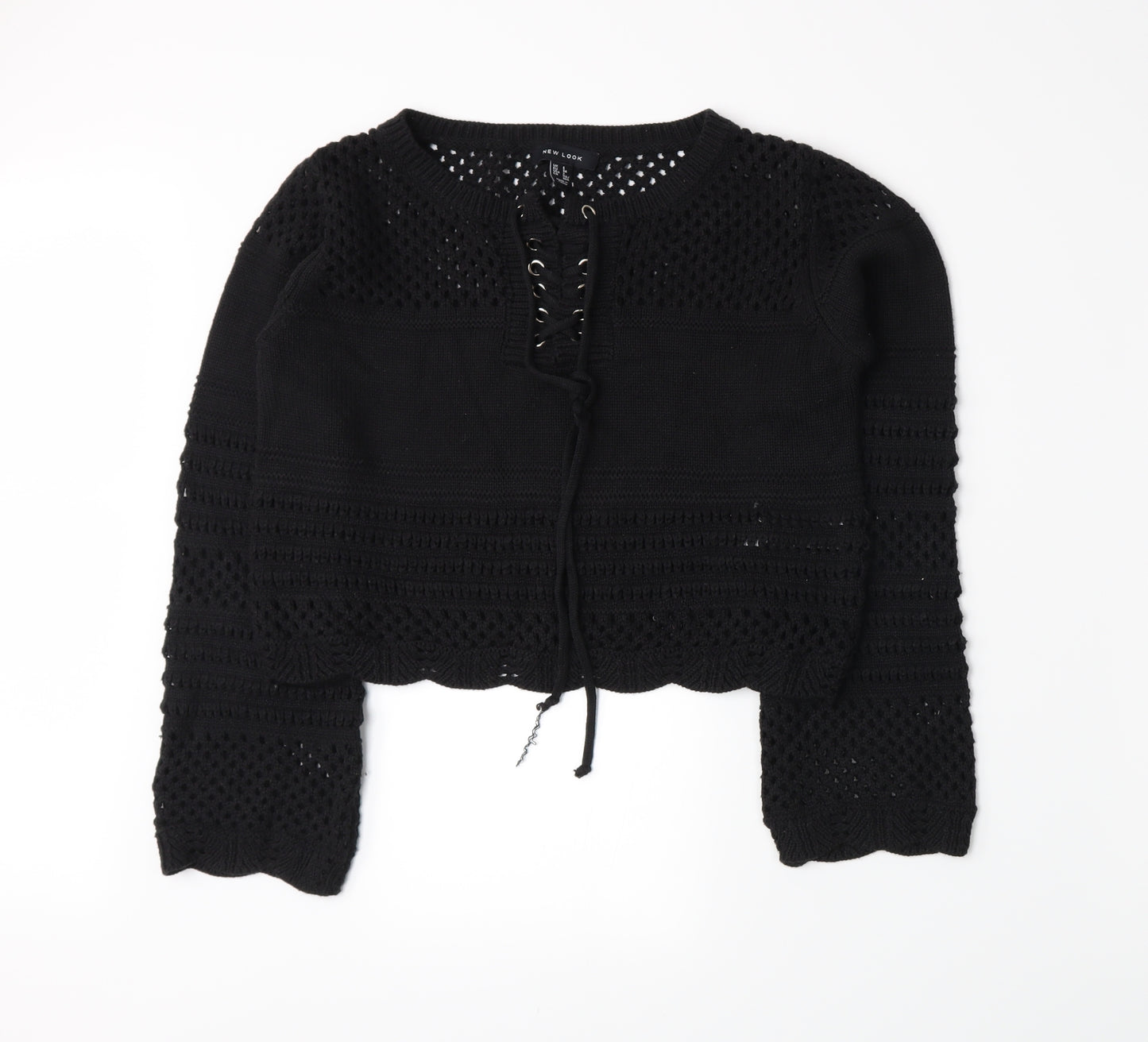 New Look Womens Black   Pullover Jumper Size 6