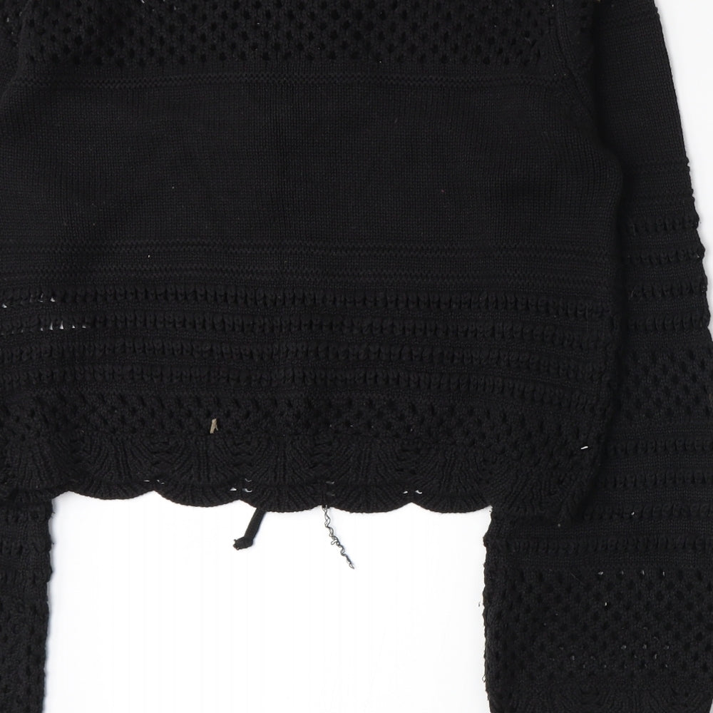 New Look Womens Black   Pullover Jumper Size 6