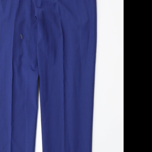 LUCIA Womens Blue   Trousers  Size 8 L29 in