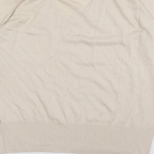 Preworn Womens Beige   Pullover Sweatshirt Size 18