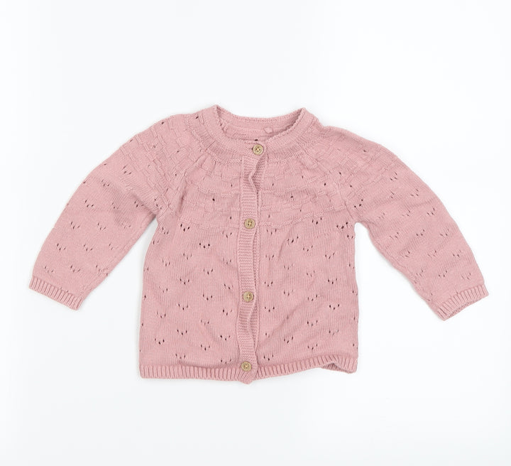Preworn Purple Basic Jacket Jacket Size 6-9 Months