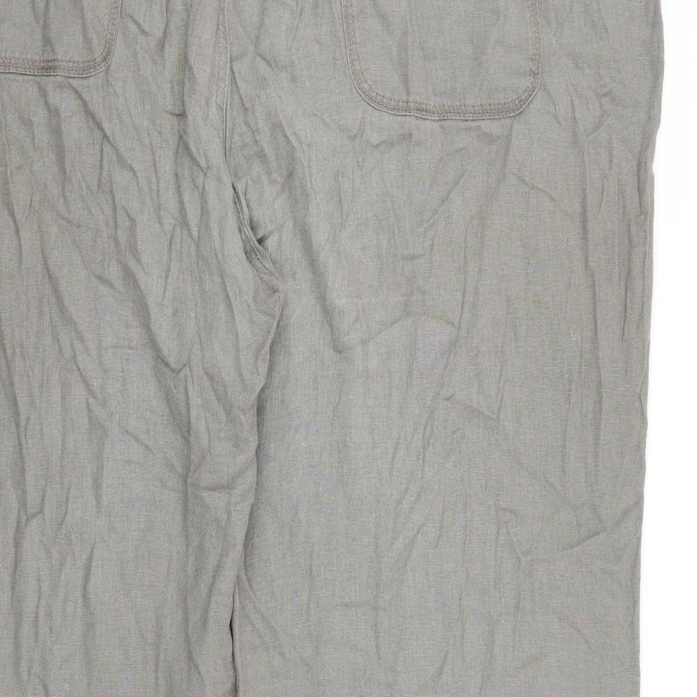 Marks and Spencer Womens Brown   Trousers  Size 22 L28 in