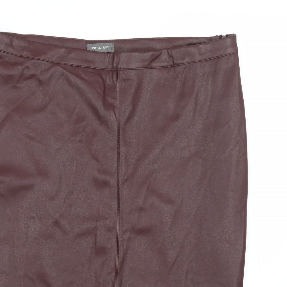 Atmosphere Womens Brown   A-Line Skirt Size 18