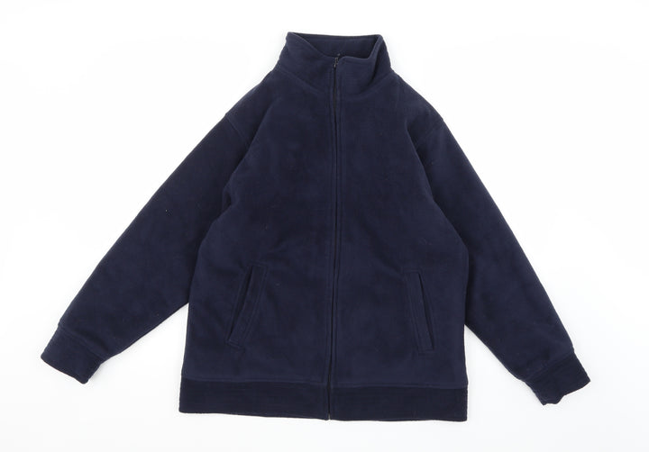 EWM Womens Blue  Fleece Jacket  Size 10
