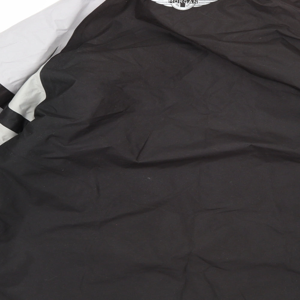 Morgan Mens Black   Biker Coat Size S