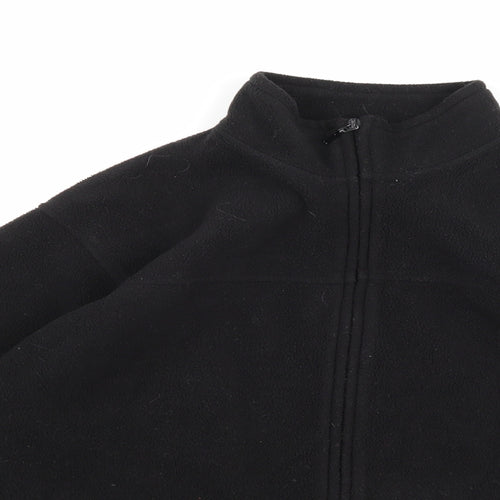 EWM Womens Black  Fleece Jacket  Size 14