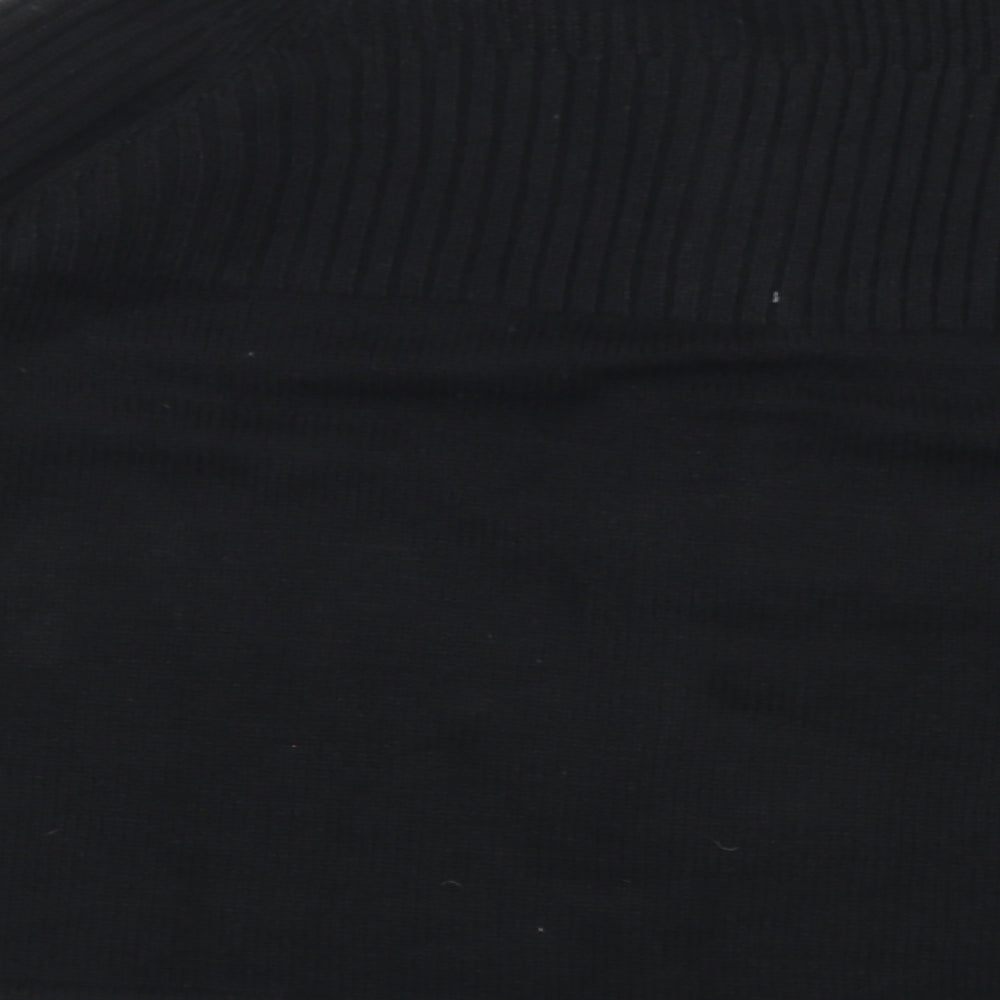 Note Womens Black  Knit Cardigan Jumper Size 16