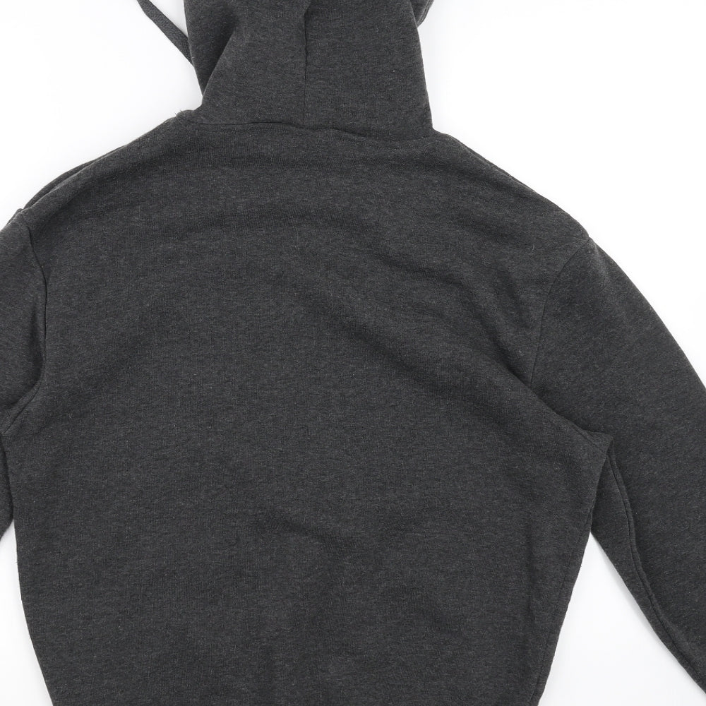 Lee Cooper Mens Grey   Pullover Hoodie Size M