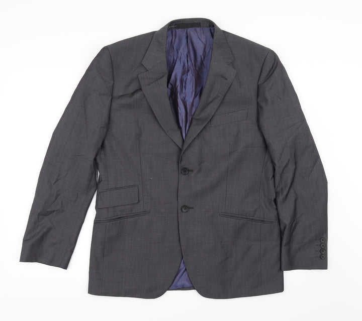 Marks and Spencer Mens Grey Jacket Blazer Size 40