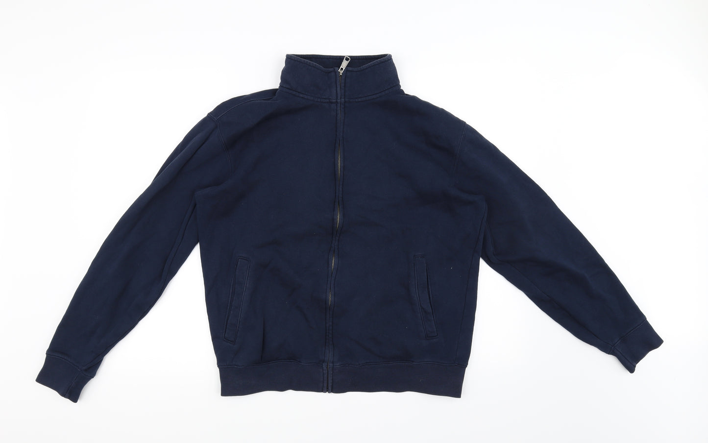 Russell Mens Blue   Full Zip Jumper Size M
