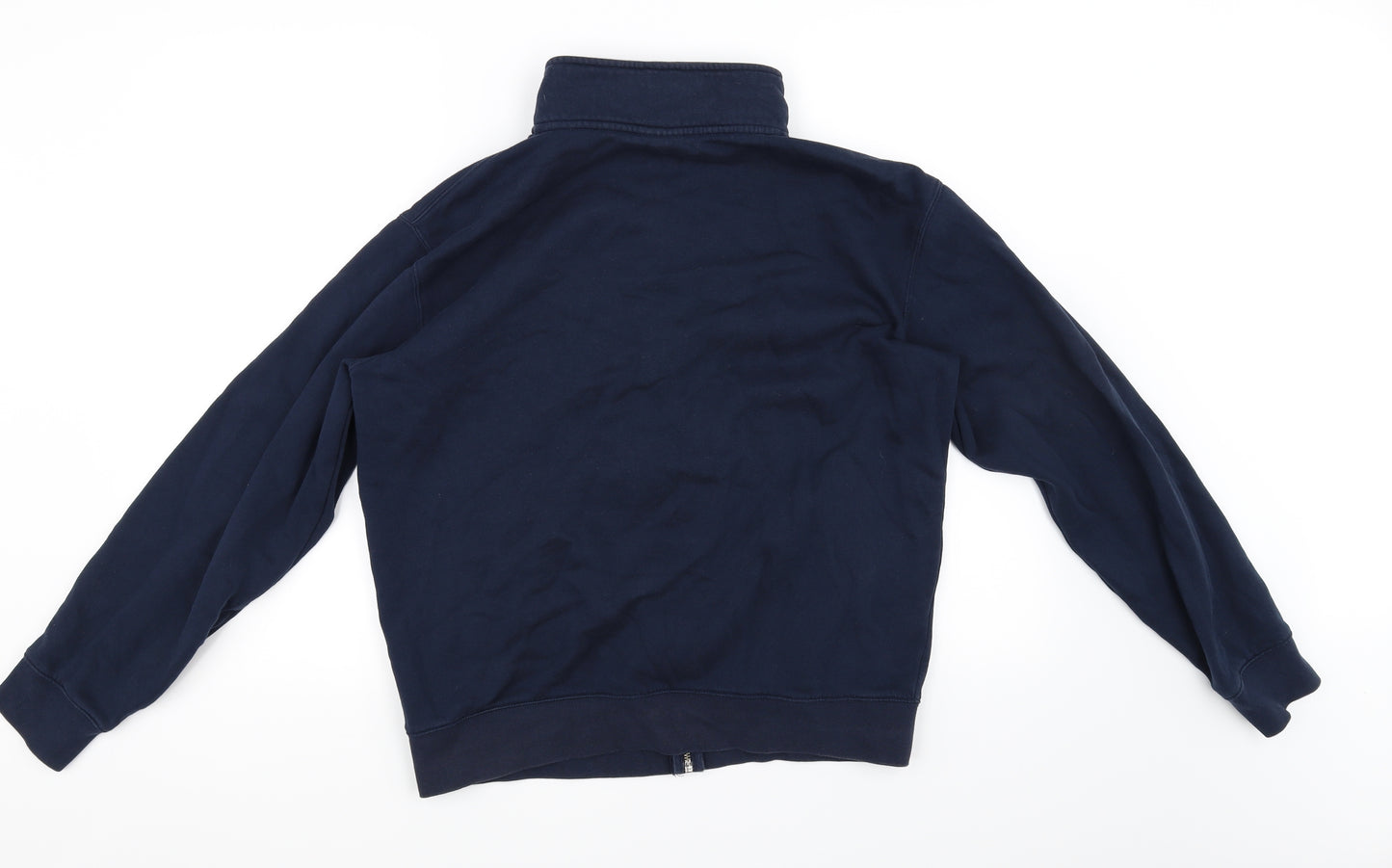Russell Mens Blue   Full Zip Jumper Size M