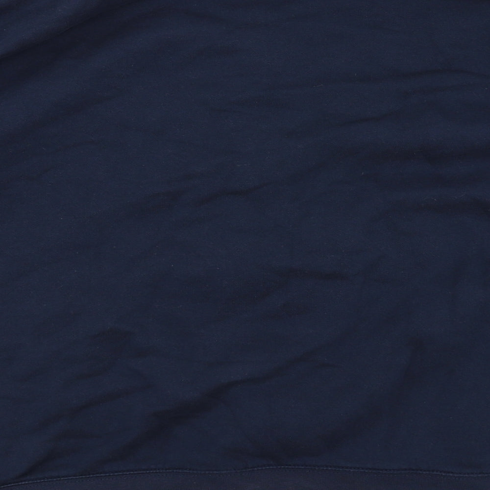 Russell Mens Blue   Full Zip Jumper Size M