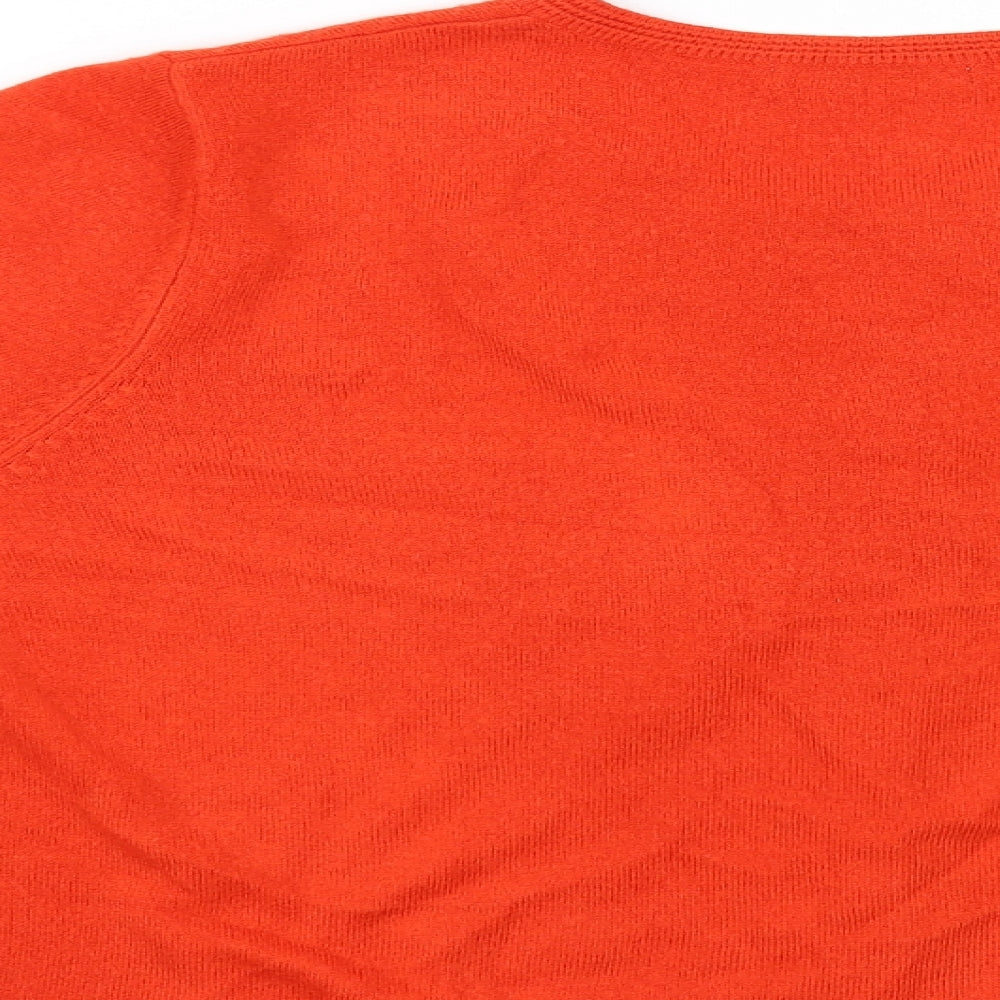 Classic Womens Red   Cardigan Jumper Size 16