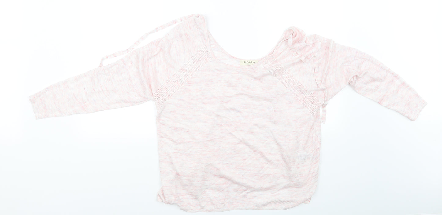 Marks and Spencer Womens Pink   Pullover Jumper Size 14