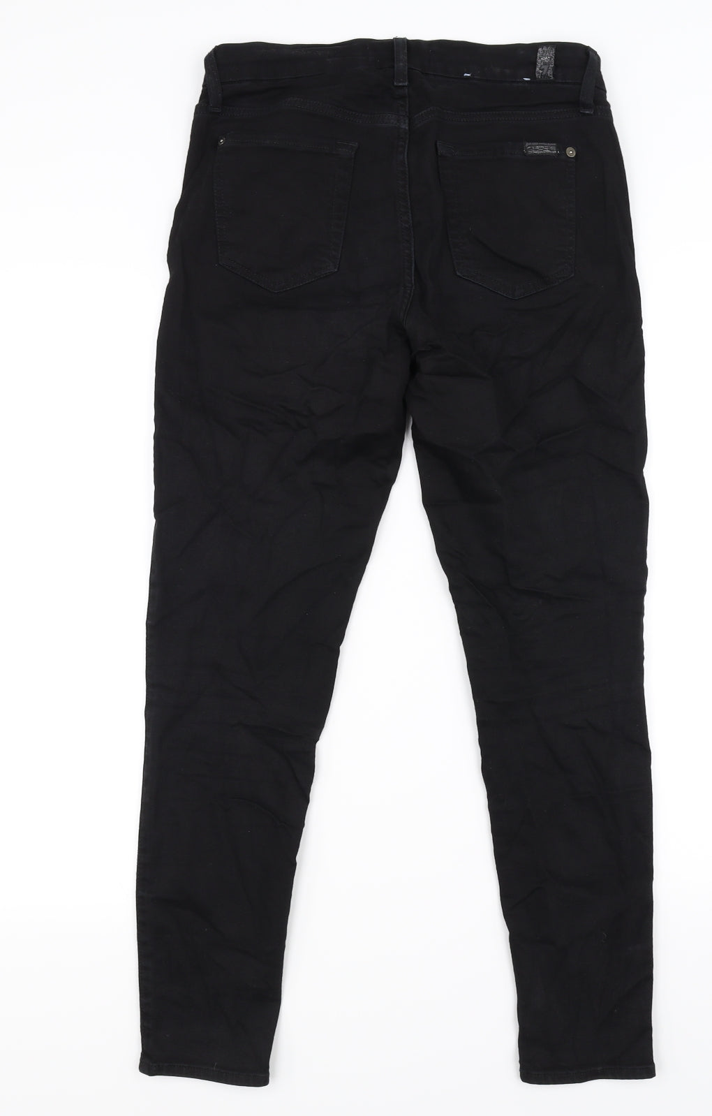 Preworn Womens Black   Skinny Jeans Size 10 L27 in