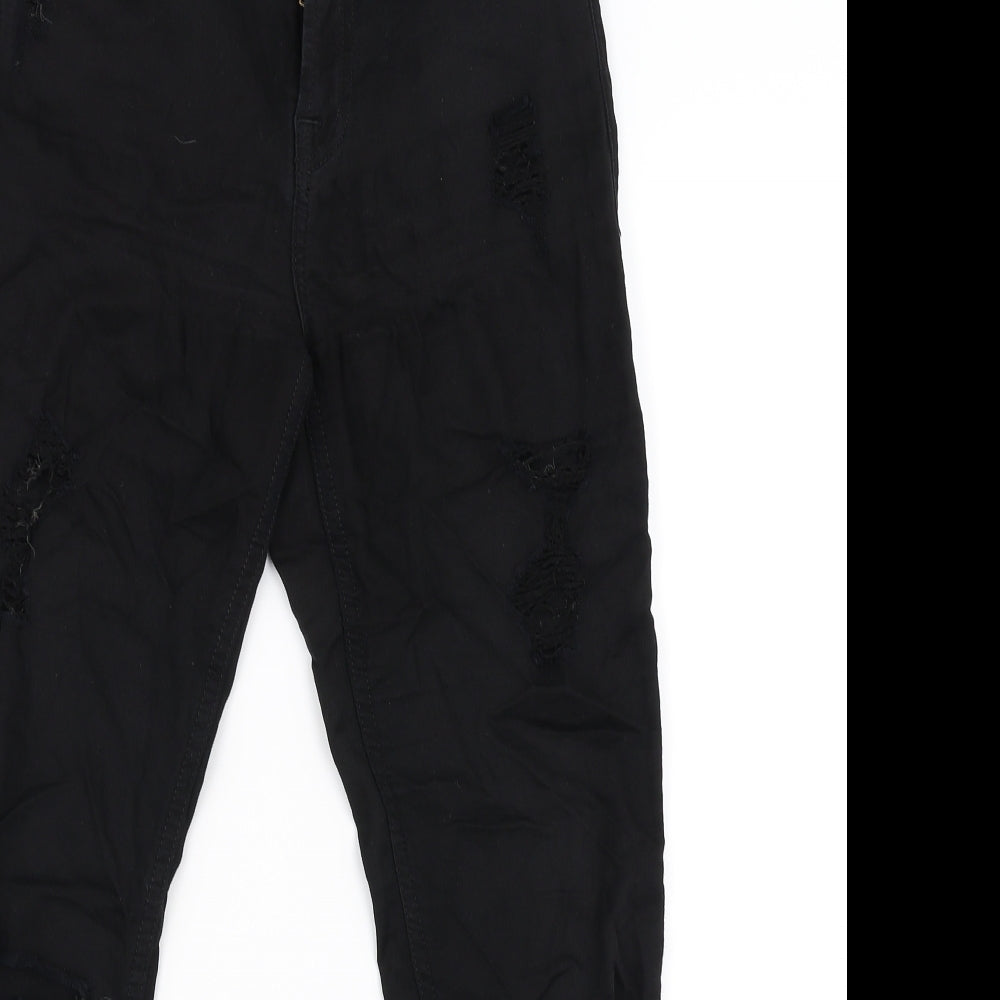 Preworn Womens Black   Skinny Jeans Size 10 L27 in