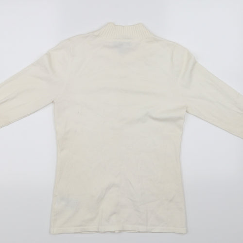 Marble Womens White   Pullover Jumper Size 8