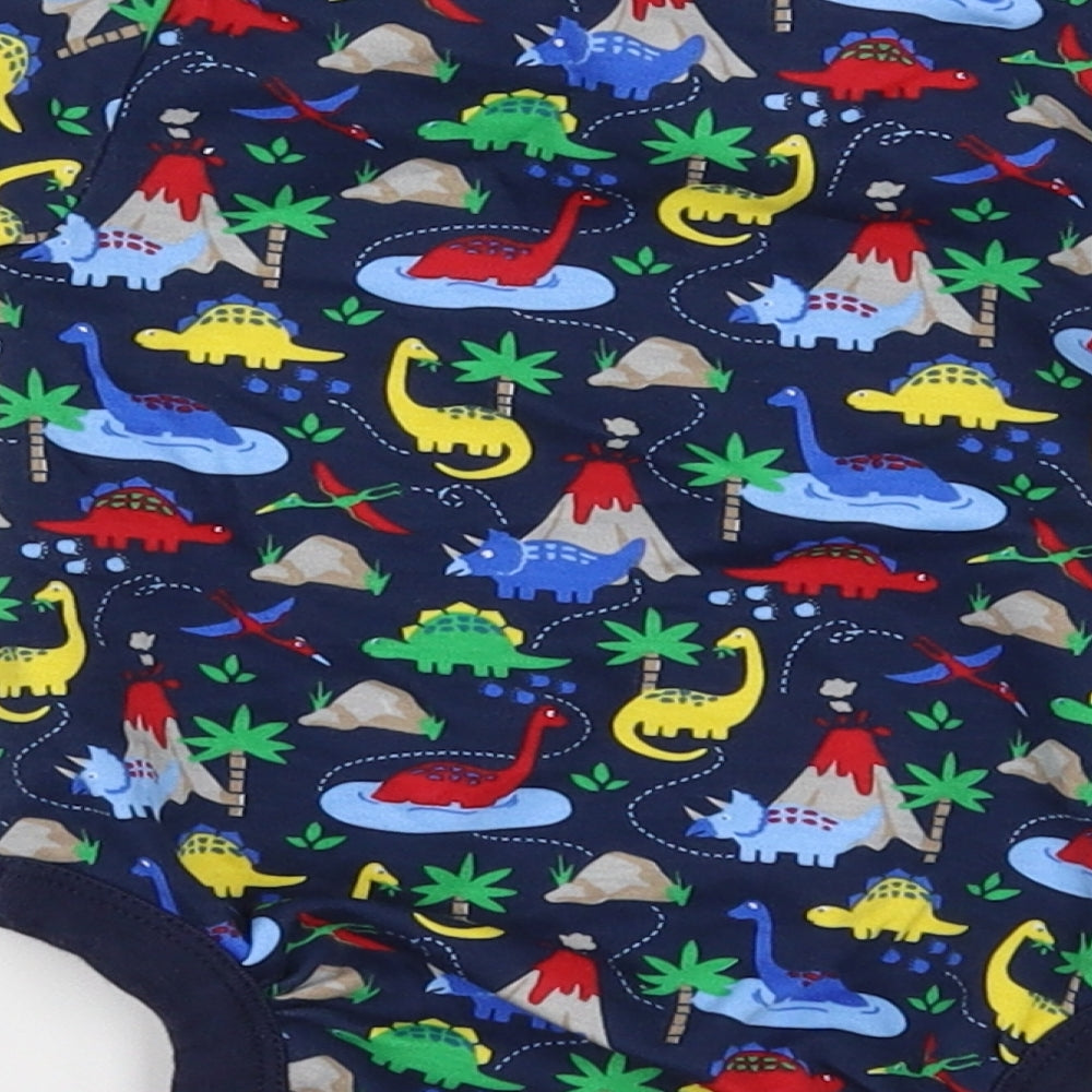 JoJo Maman Bébé  Blue   Babygrow One-Piece Size 3-6 Months