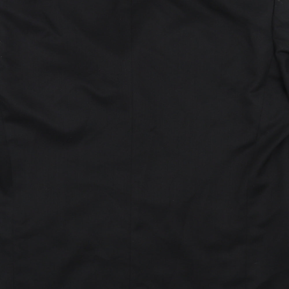 Zantos Mens Black   Jacket Blazer Size 44