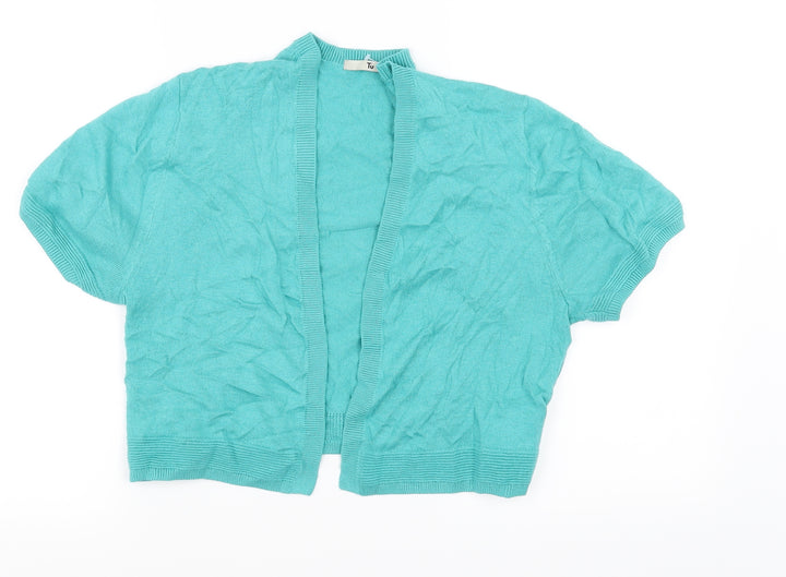 TU Womens Green Cardigan Jumper Size 12