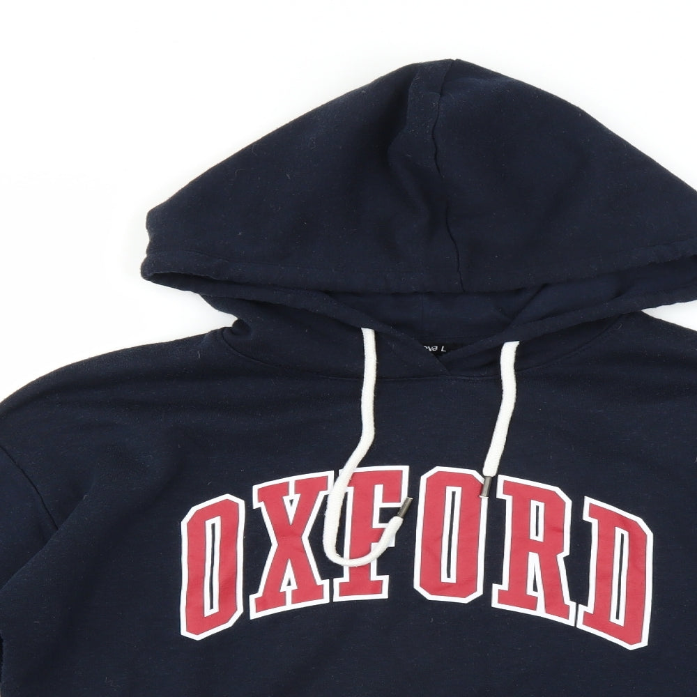 Terranova Womens Blue   Pullover Hoodie Size L
