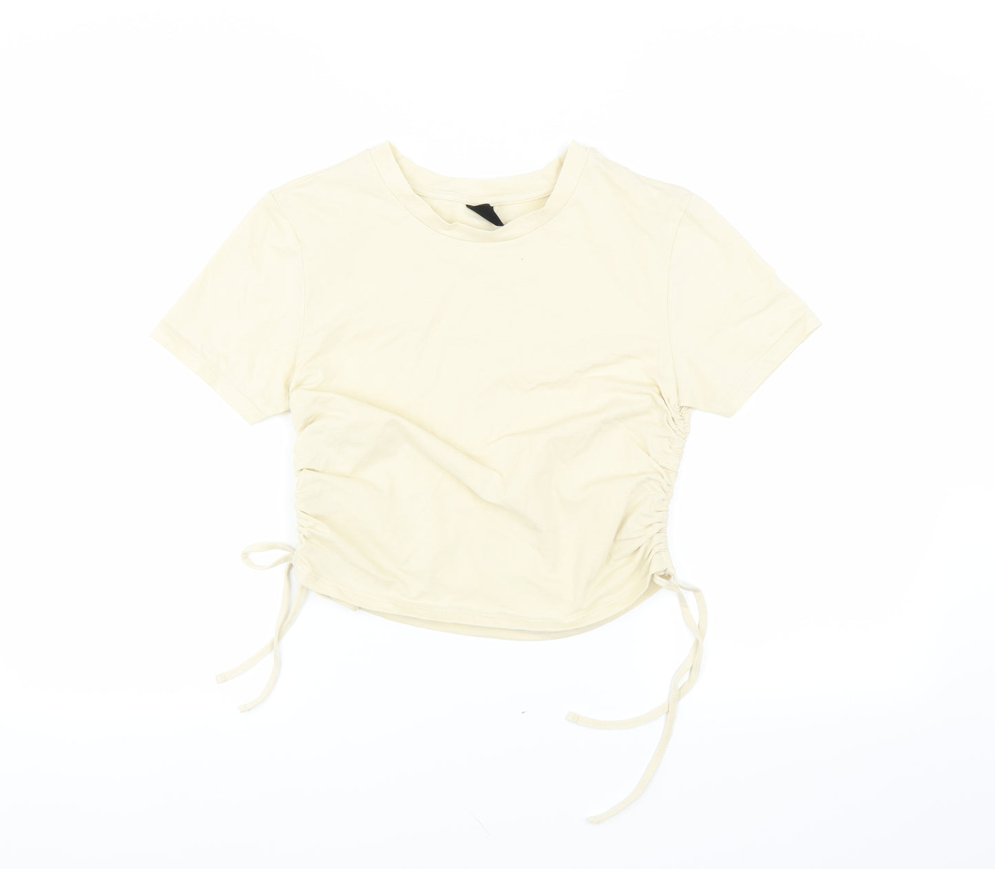Urban Outfitters Womens Ivory   Basic T-Shirt Size L