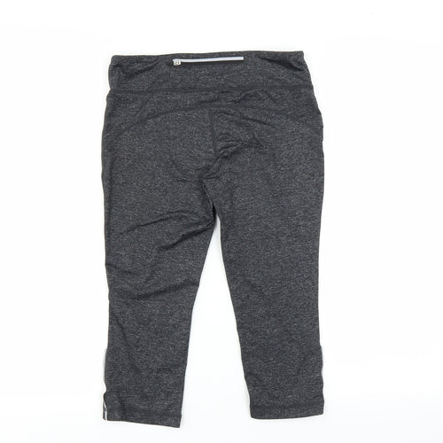 Preworn Womens Grey   Pedal Pusher Leggings Size M L14 in