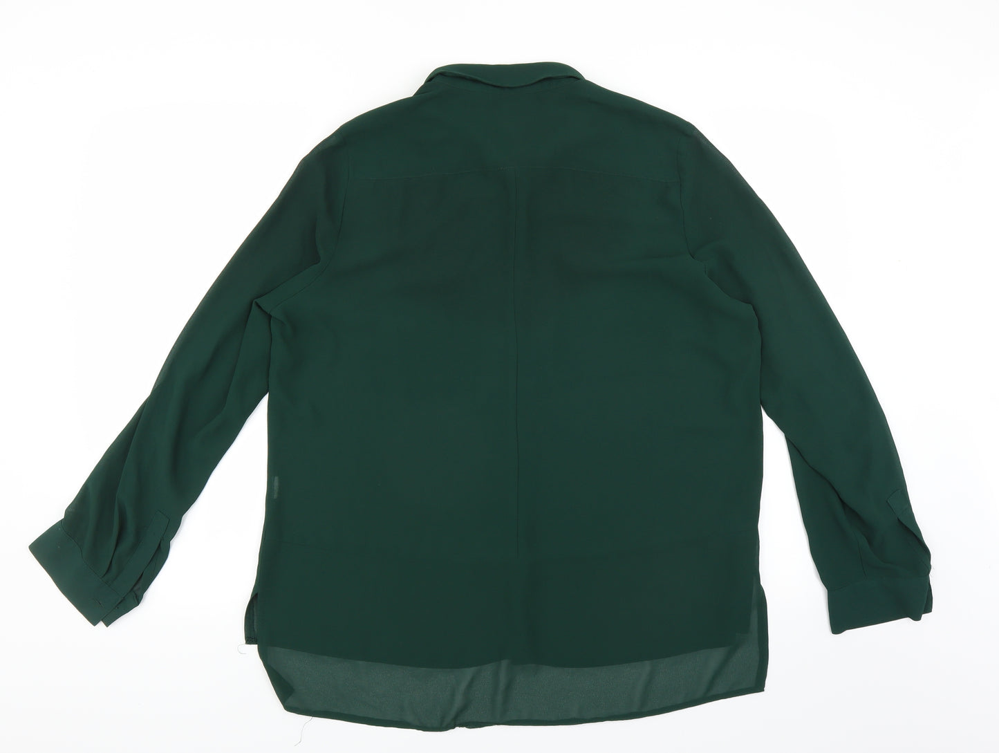 New Look Womens Green   Basic Blouse Size 16