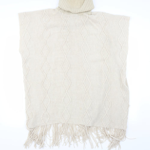Time and Tru Womens Beige   Tunic Jumper One Size