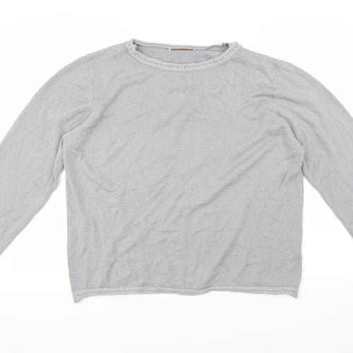 Anna rose Womens Grey   Pullover Jumper Size 2XL
