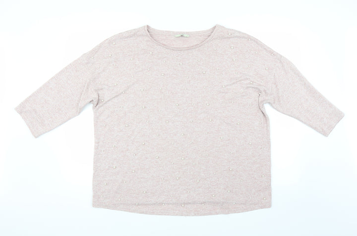 George Womens Pink Pullover Jumper Size 20