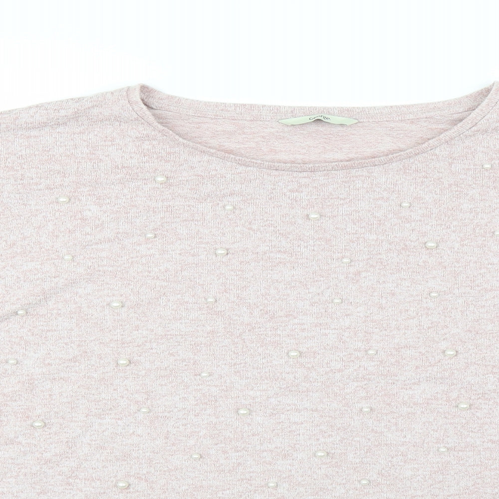 George Womens Pink   Pullover Jumper Size 20