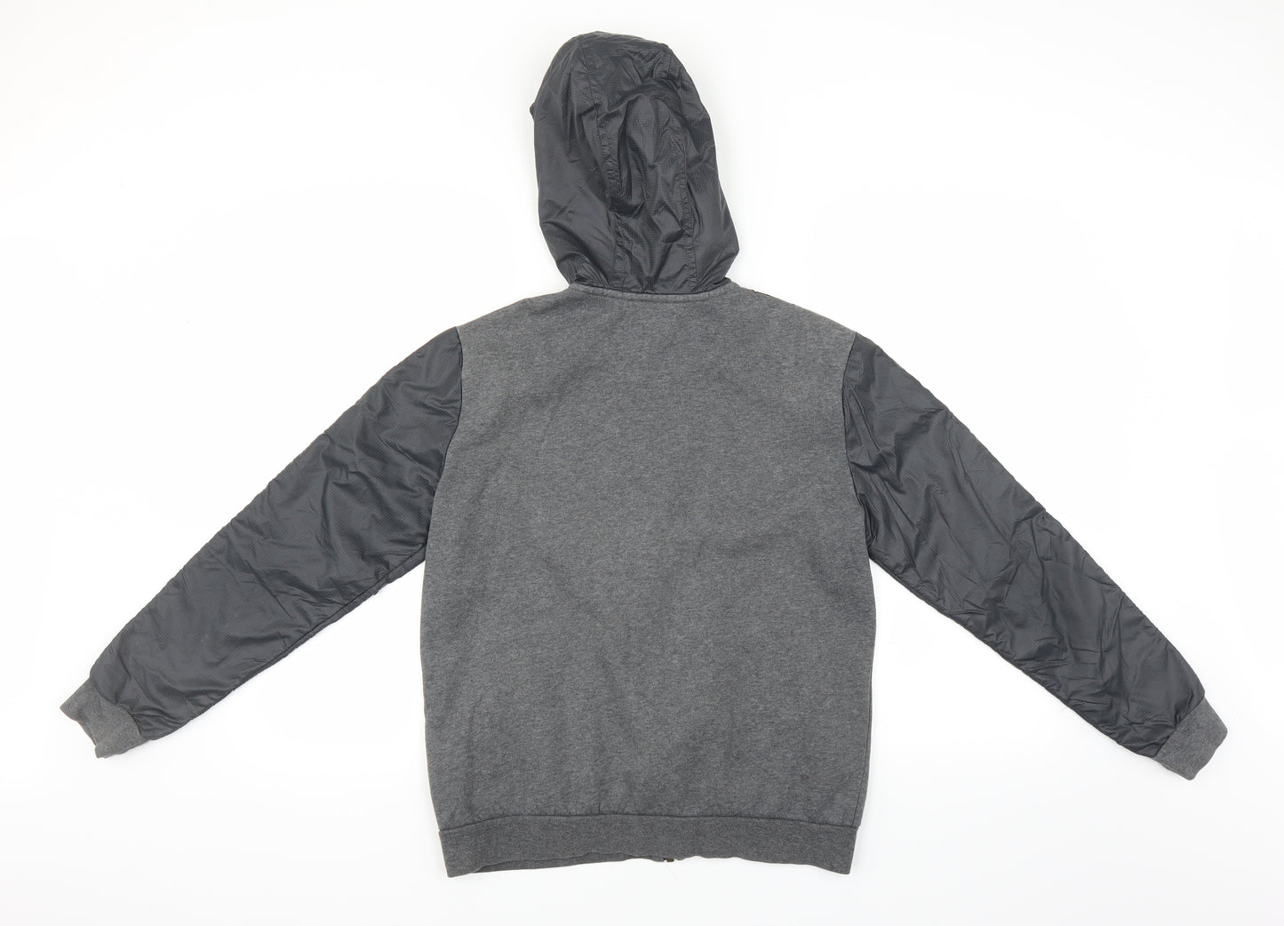 adidas Boys Grey   Full Zip Hoodie Size 13-14 Years