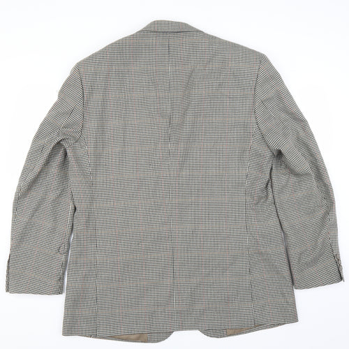 Carabou Mens Brown   Jacket Suit Jacket Size 42