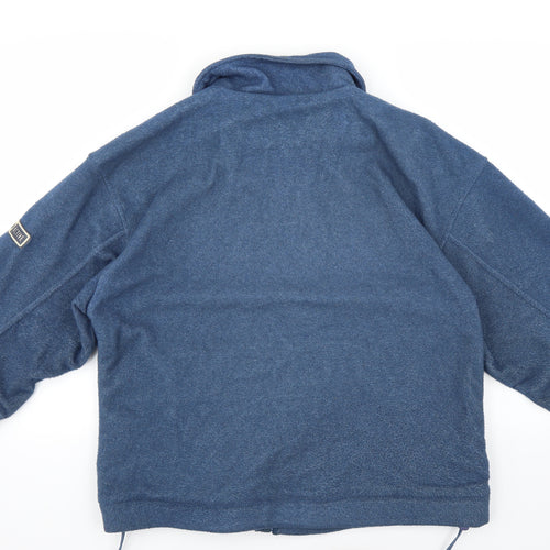 Active Womens Blue   Full Zip Jumper Size 14