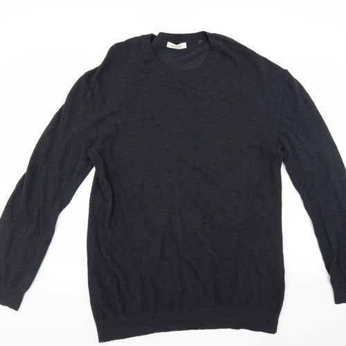 every day counts Mens Blue   Pullover Jumper Size M