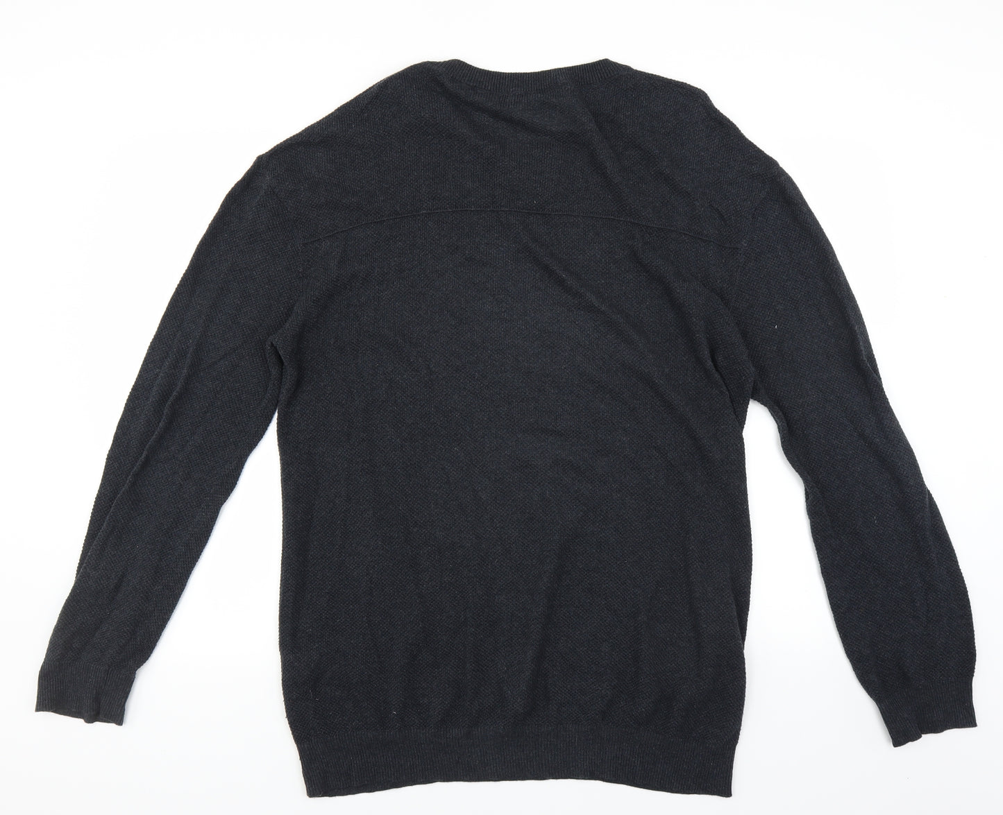 every day counts Mens Blue   Pullover Jumper Size M