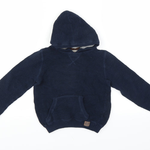 Paul Costelloe Boys Blue   Pullover Hoodie Size 9-10 Years