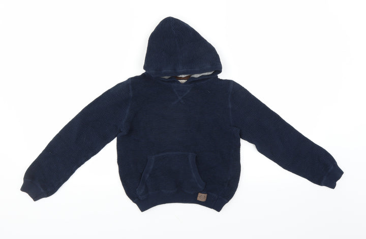 Paul Costelloe Boys Blue   Pullover Hoodie Size 9-10 Years