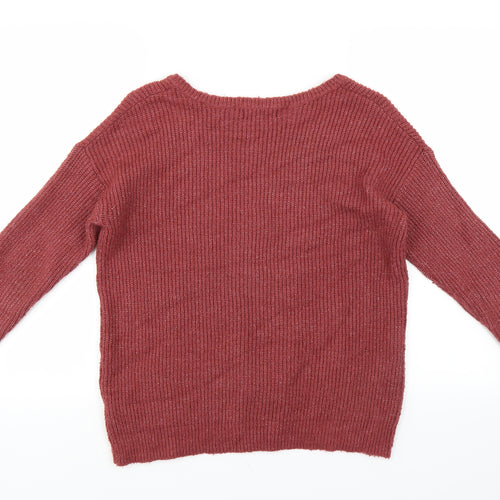 Primark Womens Brown   Pullover Jumper Size M