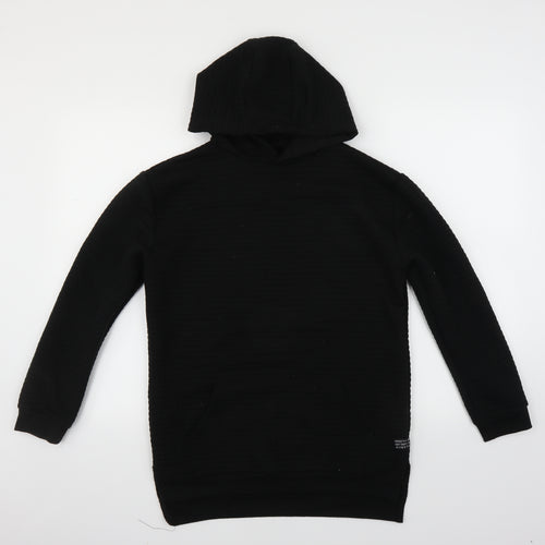 Primark Boys Black   Pullover Hoodie Size 12-13 Years