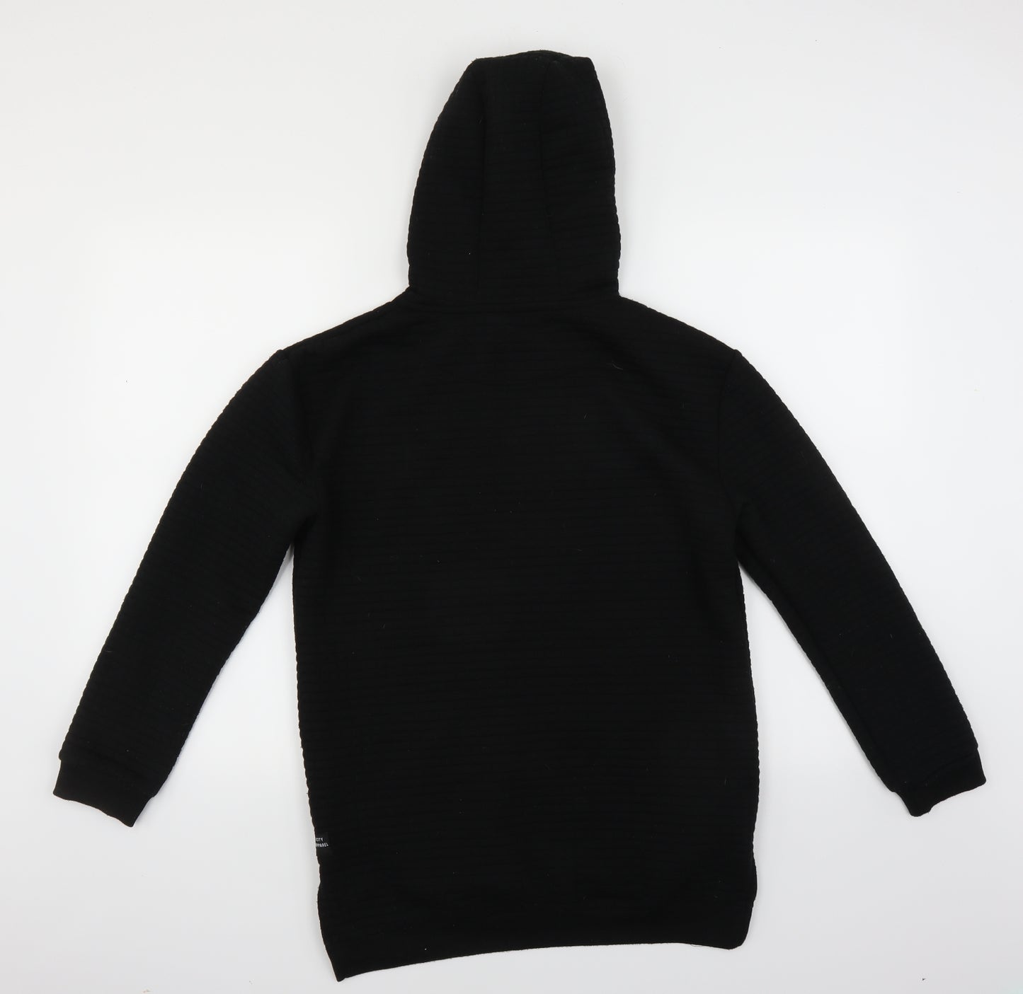 Primark Boys Black   Pullover Hoodie Size 12-13 Years